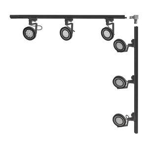 Zuma Line 3579 - Bodové svietidlo v lištovom systéme MASTER 6xGU10/15W/230V čierne 3579 vyobraziť