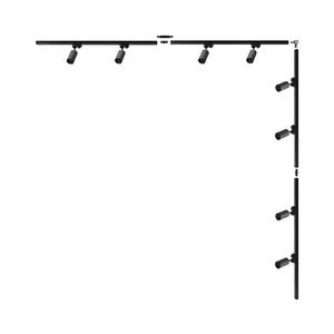 Zuma Line 3581 - Bodové svietidlo v lištovom systéme TUBE 8xGU10/35W/230V čierna 3581 vyobraziť