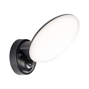 LED vonkajšie nástenné svietidlo OLAF so senzorom, LED/10W/230V, IP44, čierne 333797 vyobraziť