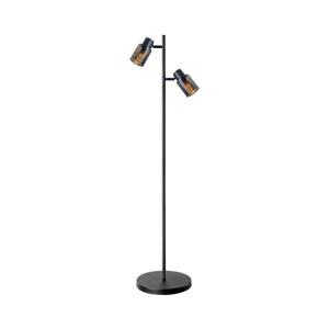 Stojacia lampa REBECCA 2xE14/8W/230V čierna/dymová 331557 vyobraziť