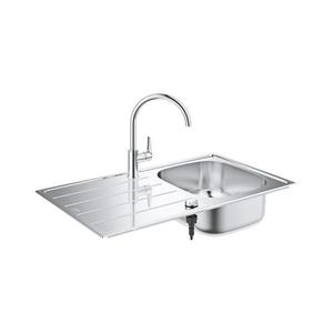 GROHE 31562SD1 - Sada kuchynského drezu s batériou BAU 860 x 500 mm z nerezovej ocele 31562SD1 vyobraziť