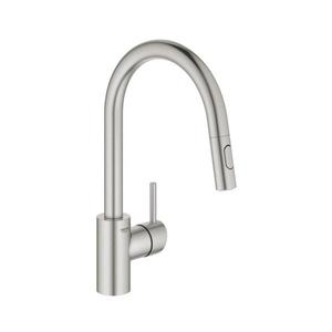 GROHE 31483DC2 - Drezová batéria CONCETTO z nehrdzavejúcej ocele 31483DC2 vyobraziť