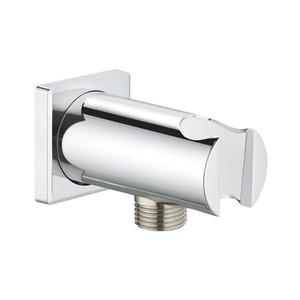 GROHE 26659000 - nástenné pripojenie s držiakom sprchy RAINSHOWER 48 × 48 mm, chróm 26659000 vyobraziť