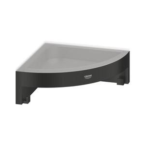 GROHE 411062430 - Rohová polička do sprchy ESALS 250 × 250 mm čierna 411062430 vyobraziť