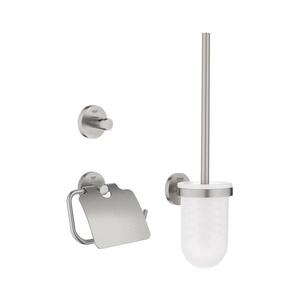 GROHE 41204DC0 - Sada doplnkov na WC 3 v 1 START, nerez 41204DC0 vyobraziť