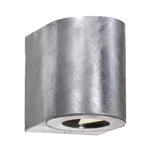 Nordlux - LED Vonkajšie nástenné svietidlo CANTO 2xLED/6W/230V IP44 strieborná 49701031 vyobraziť