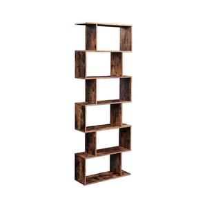 Knižnica LIVARO hnedá LBC61BX vyobraziť