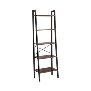 Knižnica NAVARO hnedá/čierna LLS45X vyobraziť