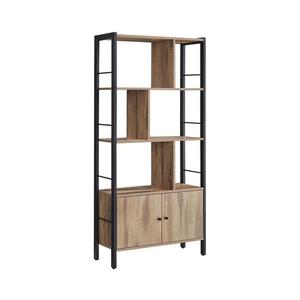 Knižnica NAVARO hnedá/čierna LBC022B50 vyobraziť