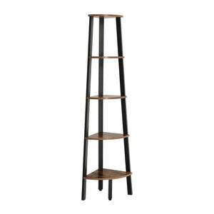 Knižnica NAVARO hnedá/čierna LLS35XV1 vyobraziť