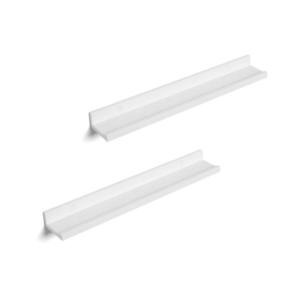 Sada 2 ks nástenných políc SHELFY, biela LWS60WT vyobraziť