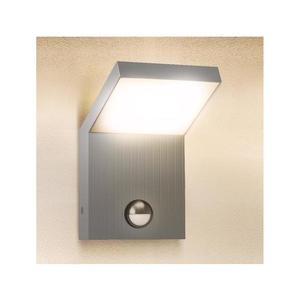 Brilagi - LED vonkajšie nástenné svietidlo so senzorom RIANO LED/8W/230V strieborné WO-HR60143-OEM-SA vyobraziť