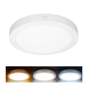 WD242-W - LED panel 2v1 18W/230V 3000/4000/6000K priemer 22, 5 cm IP54 biela WD242-W vyobraziť