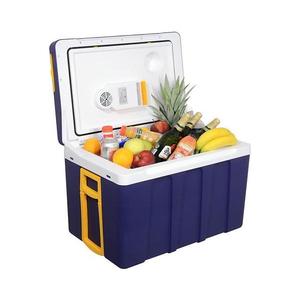 Pojazdný chladiaci box 60 W, 230/12 V, 50 l modrá/žltá 07126 vyobraziť