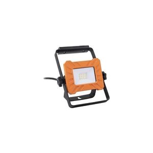 LED reflektor 10 W, 230 V, 6500 K, IP65 — oranžovo-čierny FCL-76003 vyobraziť