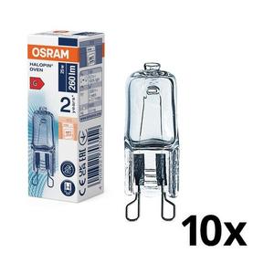 SADA 10 ks žiaroviek do rúry HALOPIN G9/25W/230V 2700K - Osram 8590828004929 vyobraziť