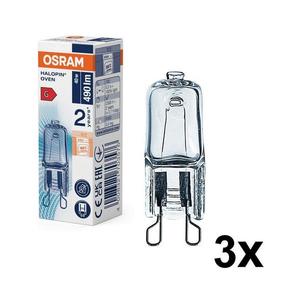 SADA 3x žiaroviek do rúry HALOPIN G9/40W/230V 2700K - Osram 8590828004936 vyobraziť