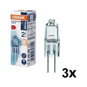 SADA 3x Žiarovka do rúry HALOSTAR G4/20W/12V 2700K - Osram 8590828004974 vyobraziť
