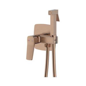 KFA Armatura 4529-512-34 - bidetová batéria s ručnou sprchou pre podomietkovú inštaláciu MALAGA ružové zlato 4529-512-34 vyobraziť