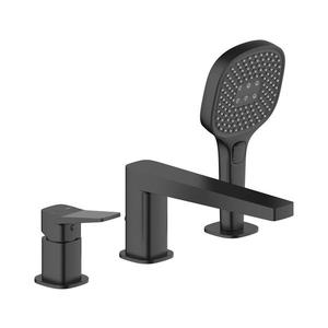 KFA Armatura 4525-210-81 - Vaňová batéria 3-otvorová MALAGA čierna 4525-210-81 vyobraziť