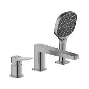 KFA Armatura 4525-210-61 - Vaňová batéria 3-otvorová MALAGA metalická sivá 4525-210-61 vyobraziť