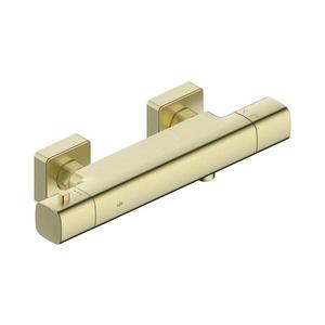 KFA Armatura 5756-010-31 - termostatická sprchová batéria MALAGA, kartáčované zlato 5756-010-31 vyobraziť