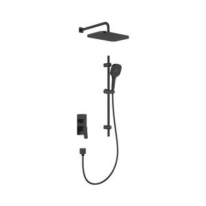 KFA Armatura 4529-301-81 - Sprchová zostava s podomietkovou batériou MALAGA čierna 4529-301-81 vyobraziť