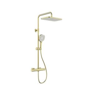 KFA Armatura 5756-910-31 - Sprchová súprava s termostatickou kartušovou batériou MALAGA, zlatá 5756-910-31 vyobraziť