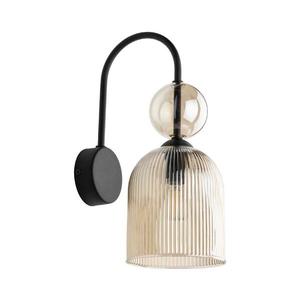 Nástenné svietidlo SOPHIA 1xE14/10W/230V čierna/dymovo-béžová 11140 vyobraziť
