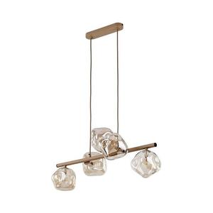 Luster na lanku LAVA 5xG9/8W/230V béžová/dymová béžová 11111 vyobraziť