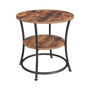 Odkladací stolík ELDUR hnedá/čierna LET56BX vyobraziť