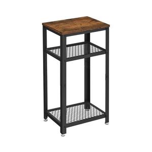 Odkladací stolík ELDUR hnedá/čierna LET75BXV1 vyobraziť