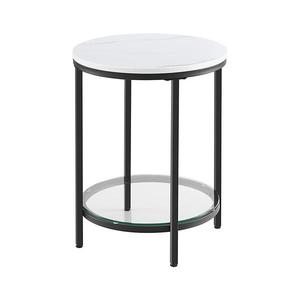 Odkladací stolík SID čierna/biela LET285B13 vyobraziť