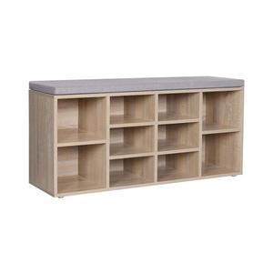 Botník VOREN hnedá/šedá LHS10NLV1 vyobraziť