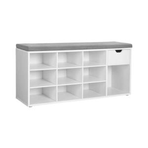 Botník VOREN biela/šedá LHS024W01V1 vyobraziť