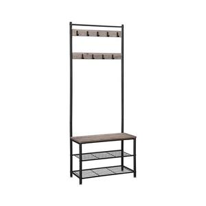 Stojanový vešiak NAVOR hnedá/čierna HSR41MB vyobraziť