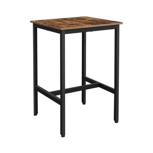 Barový stolík BARTIS hnedá/čierna LBT25X vyobraziť