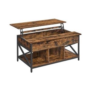 Konferenčný stolík so zdvíhacou doskou NYRO hnedá/čierna LCT205B01V2 vyobraziť