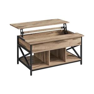 Konferenčný stolík NYRO s výsuvno-zdvíhacou doskou, hnedý/čierny LCT205K50V1 vyobraziť