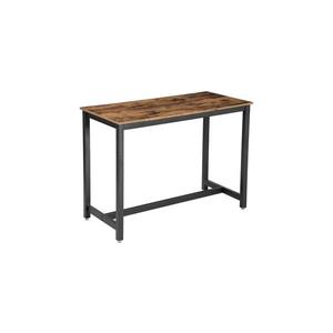 Barový stolík BARTIS hnedá/čierna LBT91X vyobraziť