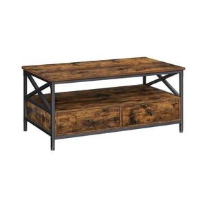 Konferenčný stolík TOREN hnedý/čierny LCT201B01V1 vyobraziť