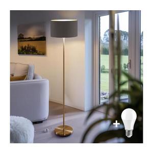 LED stojacia lampa TUNJA 1xE27/20W/230V pr. 38 cm zlatá/hnedá 1xSA2189+1xEG32485 vyobraziť