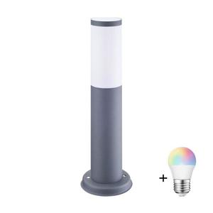 LED RGBW stmievateľné vonkajšie svietidlo OSLO 1xE27/6, 5W/230V IP44 antracit SA00026+AI0818 vyobraziť