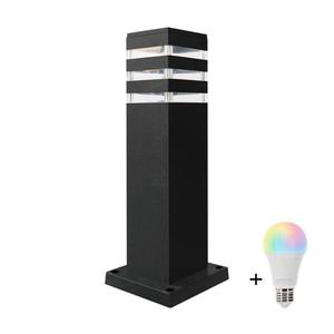 LED RGBW Stmievateľná vonkajšia lampa TEKSAS 1xE27/12W/230V 44 cm IP44 antracit SA1550+AI1797 vyobraziť