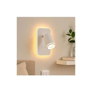 LED nástenné bodové svietidlo PIPE 1xGU10/10W/230V + LED/6W biela ML2082 vyobraziť