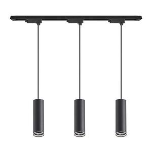 Závesné svietidlo na lane v lištovom systéme PIPE 3xGU10/10W/230V čierne ML2079 vyobraziť