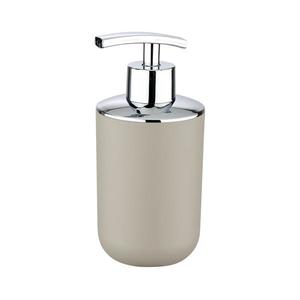 WENKO 21219100 - Dávkovač mydla BRASIL 7, 3 x 16, 5 cm, béžový/lesklý chróm 21219100 vyobraziť