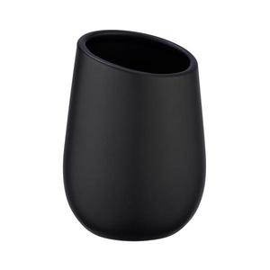 WENKO 23651800 - Pohárik na zubné kefky BADI 8x11 cm čierny 23651800 vyobraziť