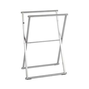 WENKO 22476100 - Stojan na uteráky LAVA 53, 5x80, 5 cm nerez/strieborný 22476100 vyobraziť