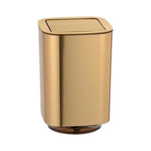 WENKO 24163100 - Odpadkový kôš AURON 17x25, 5 cm zlatý 24163100 vyobraziť